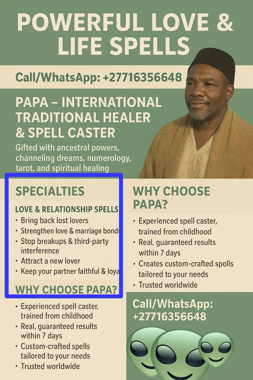 True Love Spells Caster  â•¬ âœ¯âœ¯ +27716356648â•¬ âœ¯âœ¯ SPIRITUAL HEALER/ SANGOMA /GAY & LESBIAN Spell/ Death & Revenge Spells in  South africa ,Colombia, Costa Rica Croatia, Cyprus, Czech , Republic, Denmark, Ecuador, Egypt, El Salvador , Estonia, Fin