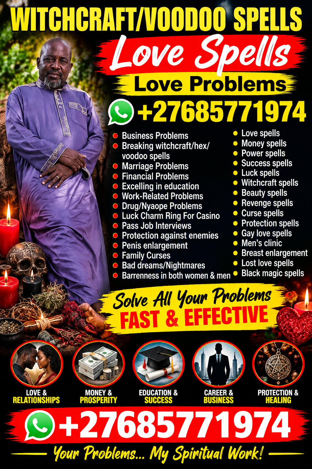 # Lost Love Spell Caster || (+27685771974) Ladismith TRADITIONAL HEALER