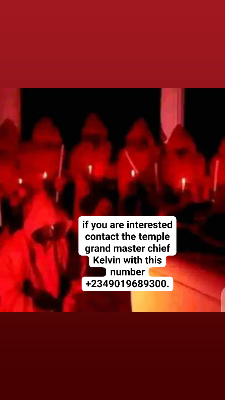 I want to join2349019689300secret occult for money ritual without human sacrifice.