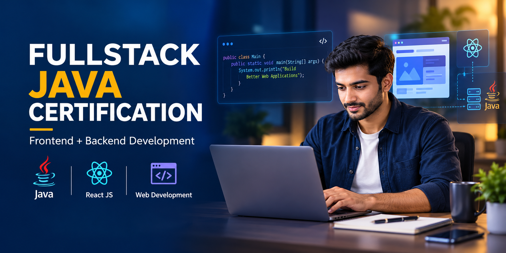 Best Fullstack Java Certification Course in Thane, Mumbai, Navi Mumbai With Placement - Coaching institutes in Andheri