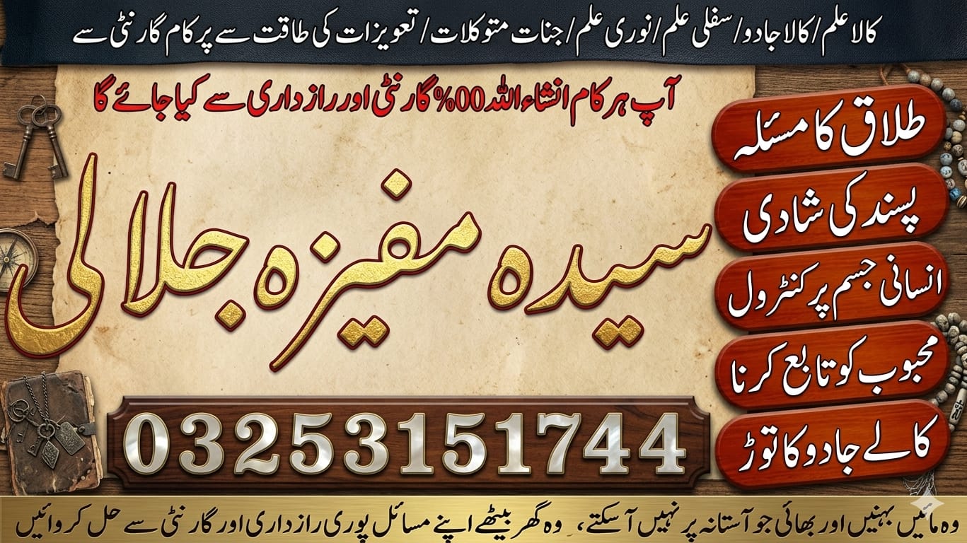 Amil Baba Official  Rohani Ilaj & Kala Jadu Ka Taweez Best Kala Ilam In Karachi