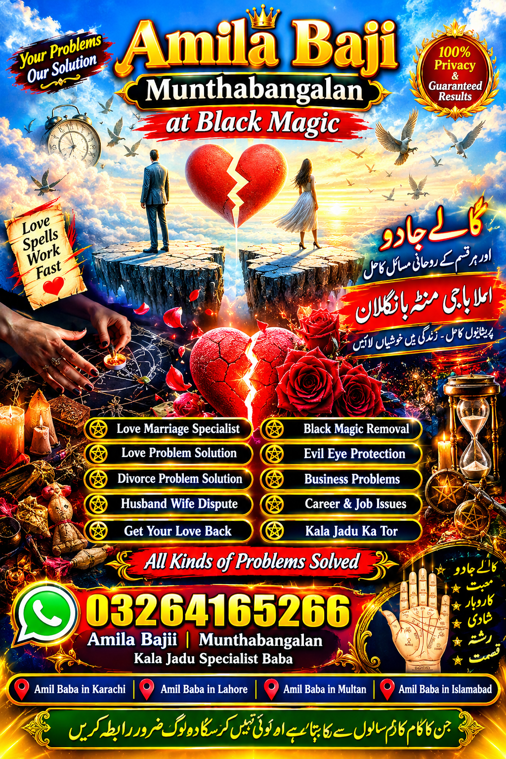Amil Baba in Quetta, Professional Rohani Ilaj Amil Baba in Faisalabad, Popular Expert Amil Baba - Astrologer in Igloolik