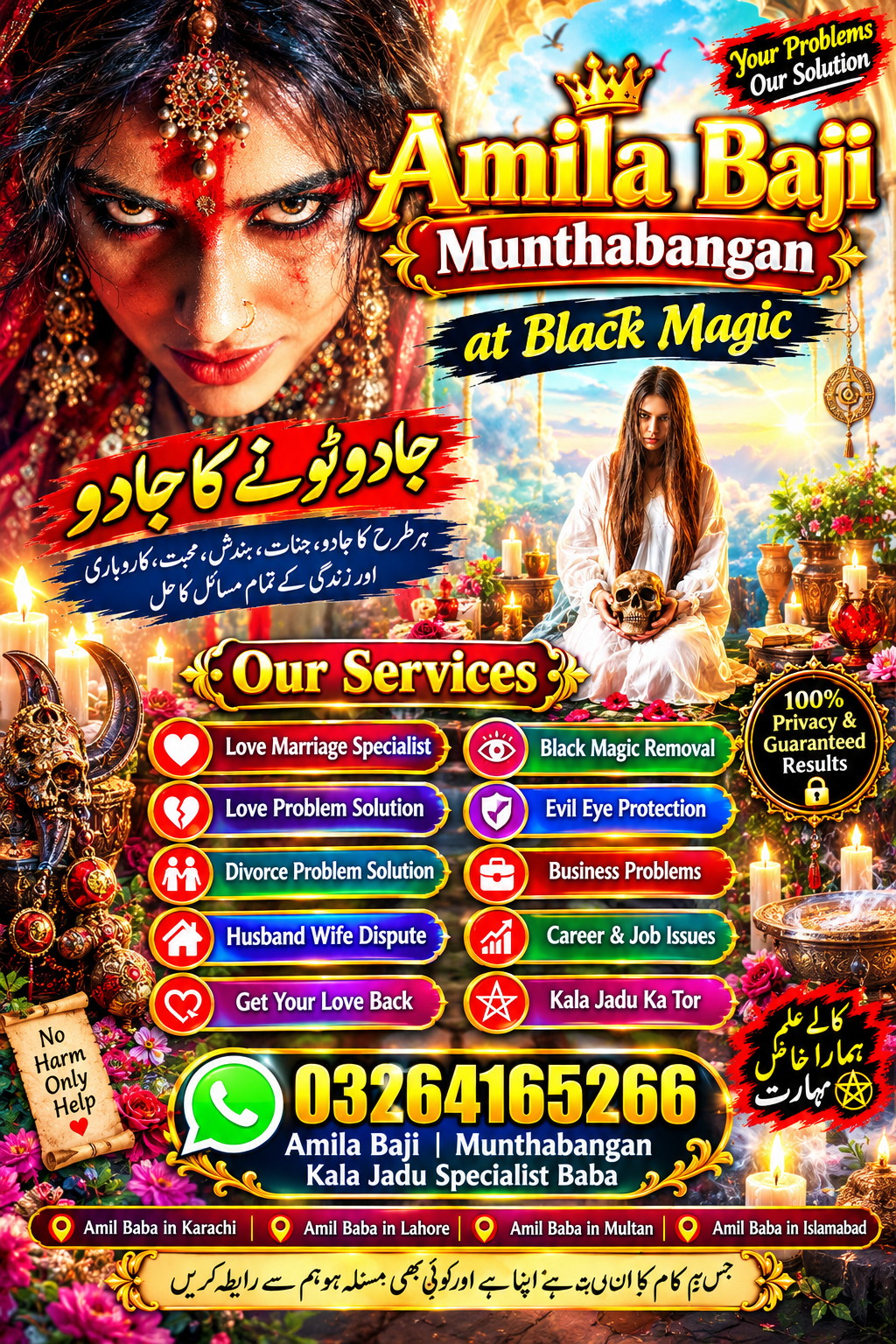 Amil Baba in Quetta, Professional Rohani Ilaj Amil Baba in Faisalabad, Popular Expert Amil Baba - Astrologer in Clementi