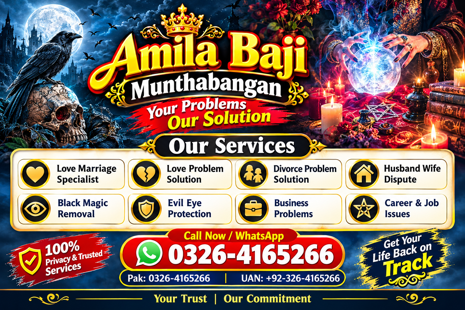 Amil Baba in Quetta, Professional Rohani Ilaj Amil Baba in Faisalabad, Popular Expert Amil Baba - Astrologer in Carrollton