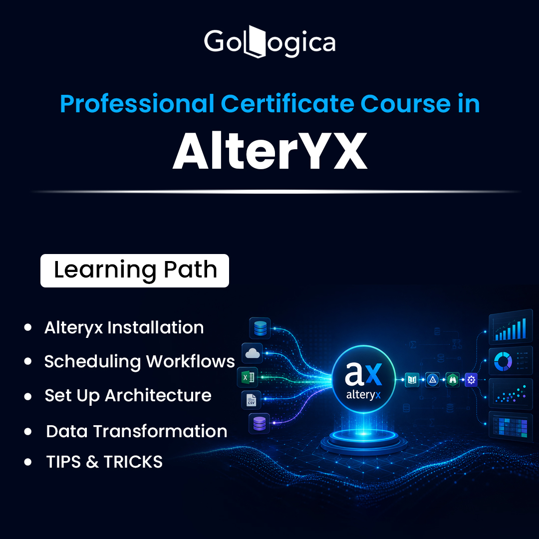Curious About Data Analytics Explore Alteryx Online Training in Hyderabad  GoLogica