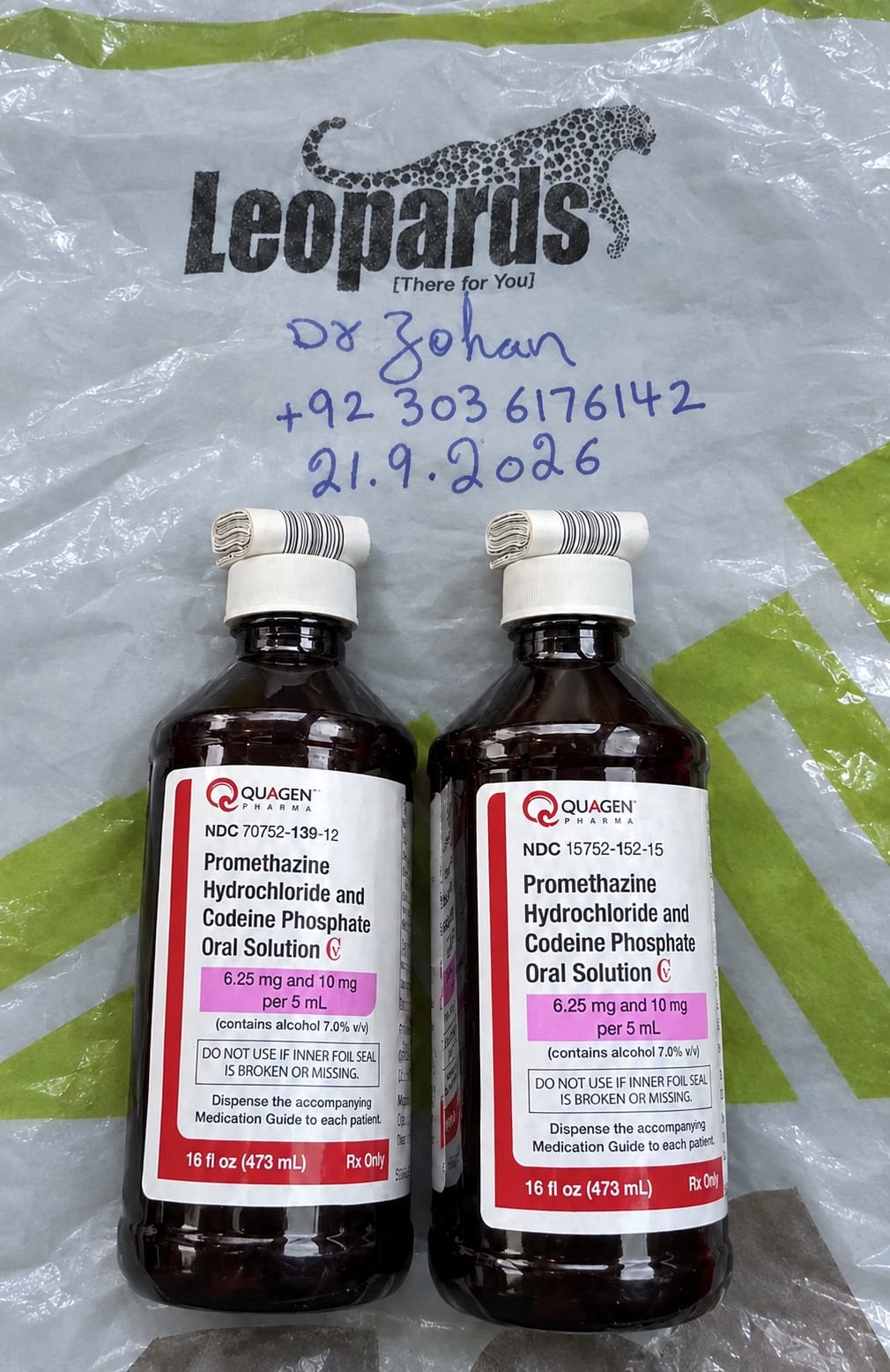 promethazine with codeine