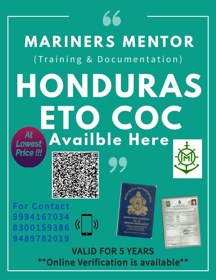 Honduras ETO COC- Mariners Mentor