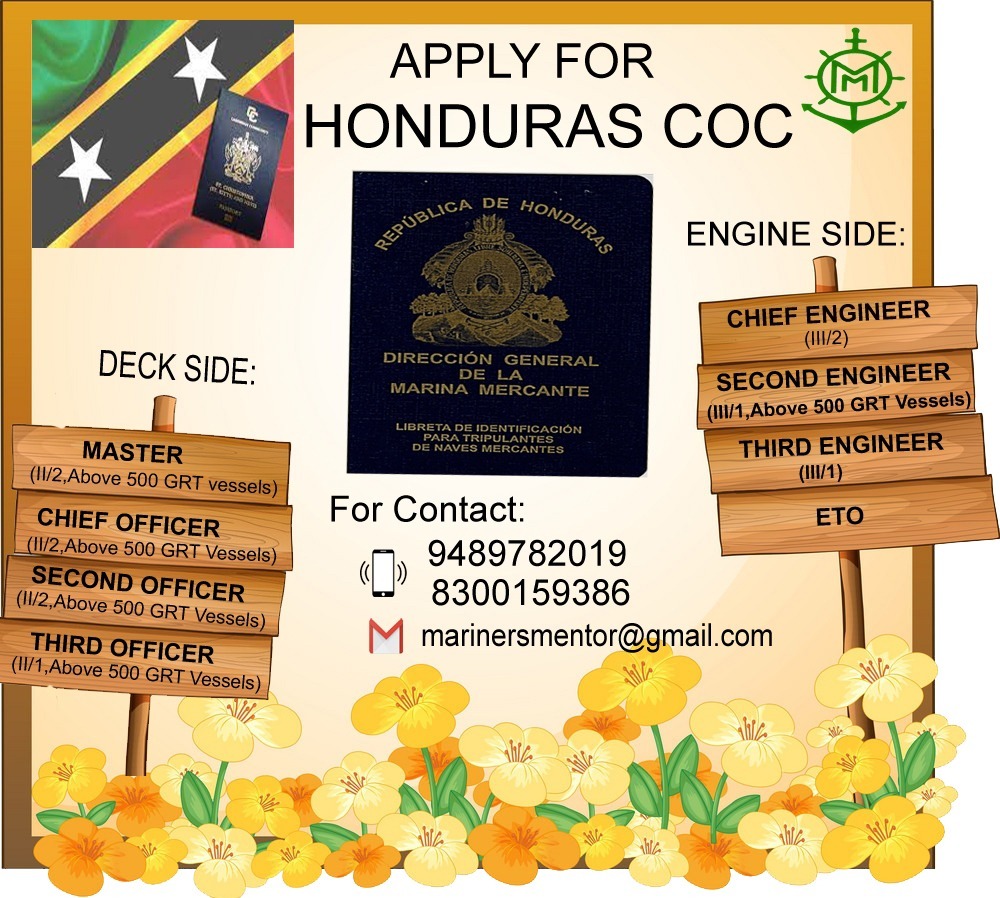 APPLY FOR HONDURAS COC ANYTYPE